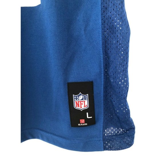 NFL Team Apparel Indianapolis Colts Andrew Luck Blue Short Sleeve Jersey Kids L - Picture 8 of 8